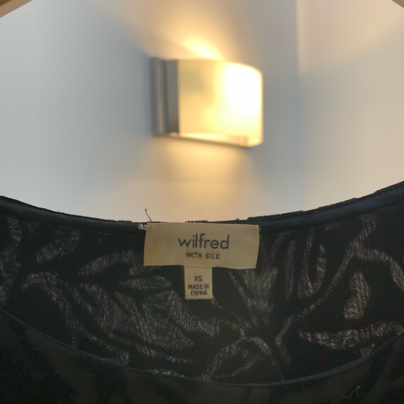 Wilfred Velvet Silk Dress - Picture 5 of 5